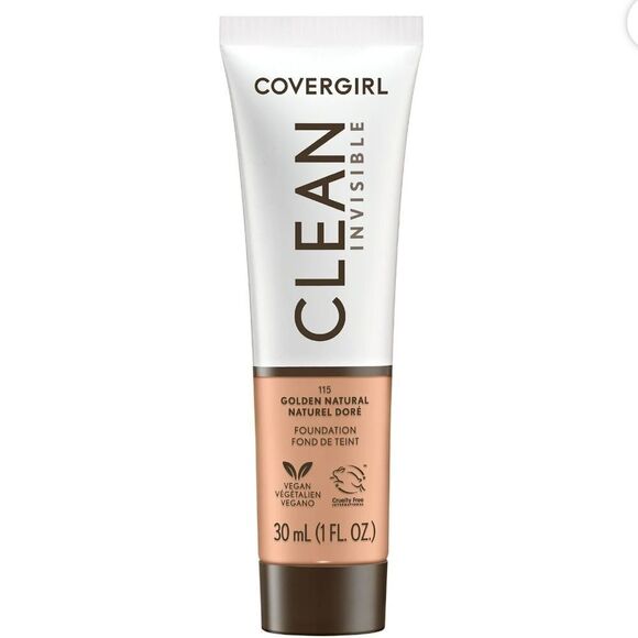 🦋 Covergirl Clean Invisible Foundation - Golden Natural New FullSz - Picture 1 of 7